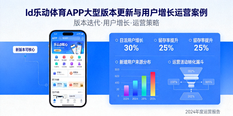 ld乐动体育APP大型版本更新与用户增长运营案例